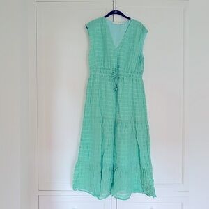 Marie Oliver Indy dress in matcha